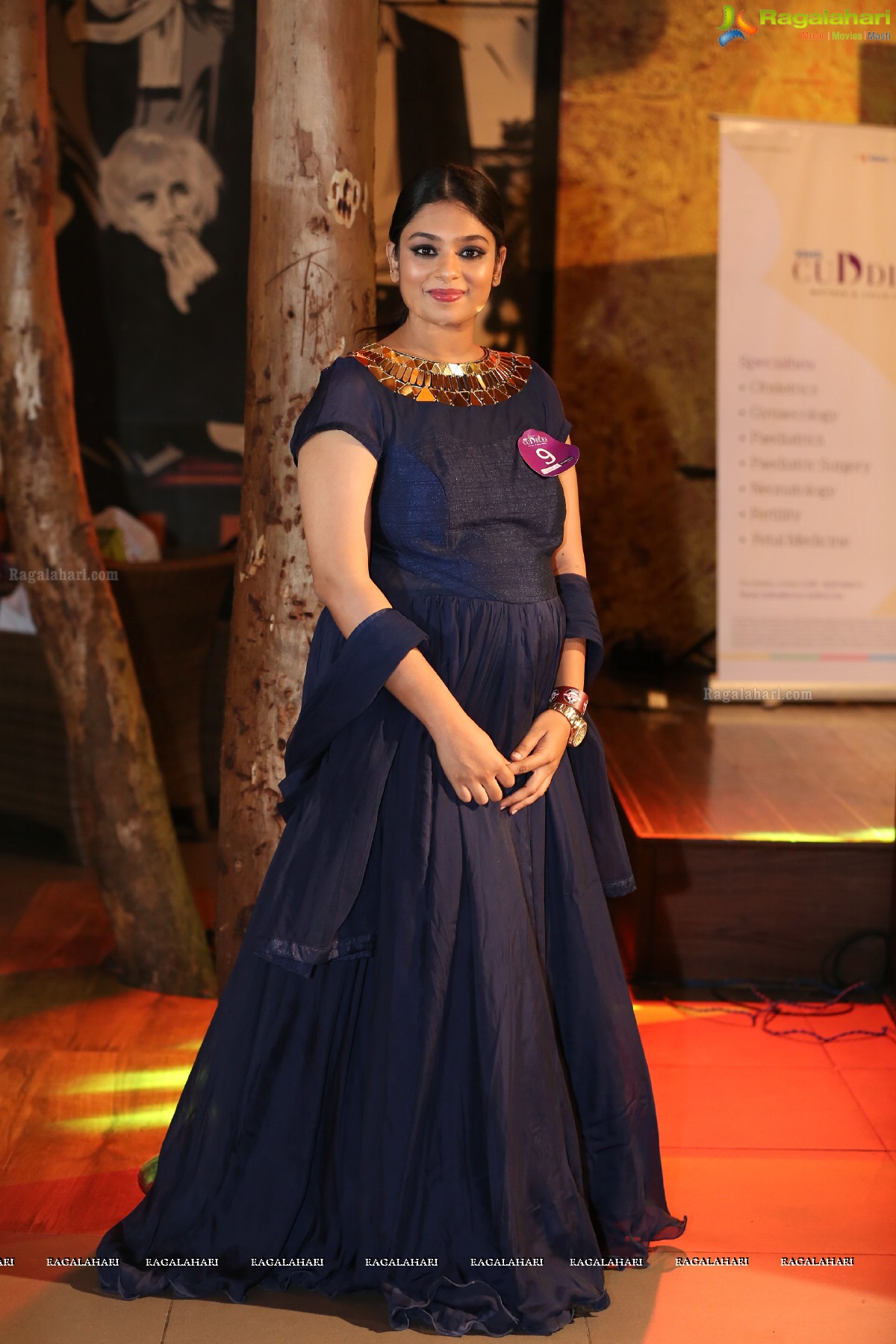 Pregnant Women Ramp Walk and Fashion Show by KIMS Cuddles at Heart Cup Cafe