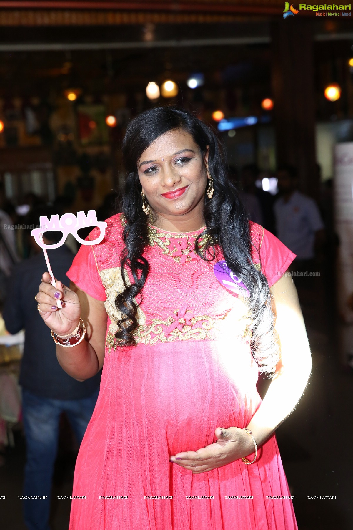 Pregnant Women Ramp Walk and Fashion Show by KIMS Cuddles at Heart Cup Cafe