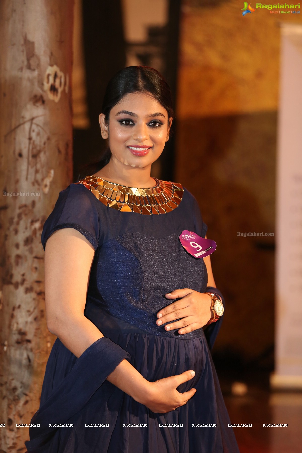 Pregnant Women Ramp Walk and Fashion Show by KIMS Cuddles at Heart Cup Cafe