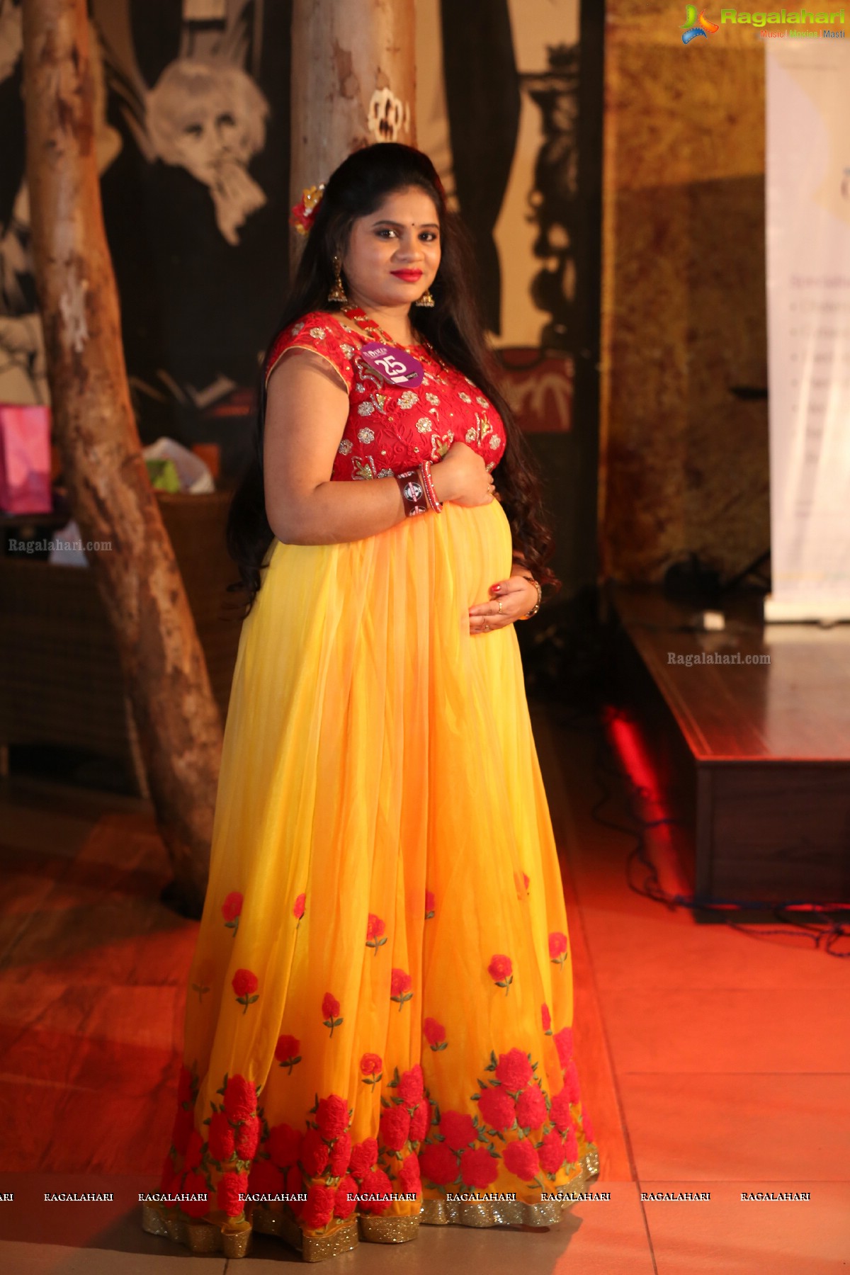 Pregnant Women Ramp Walk and Fashion Show by KIMS Cuddles at Heart Cup Cafe