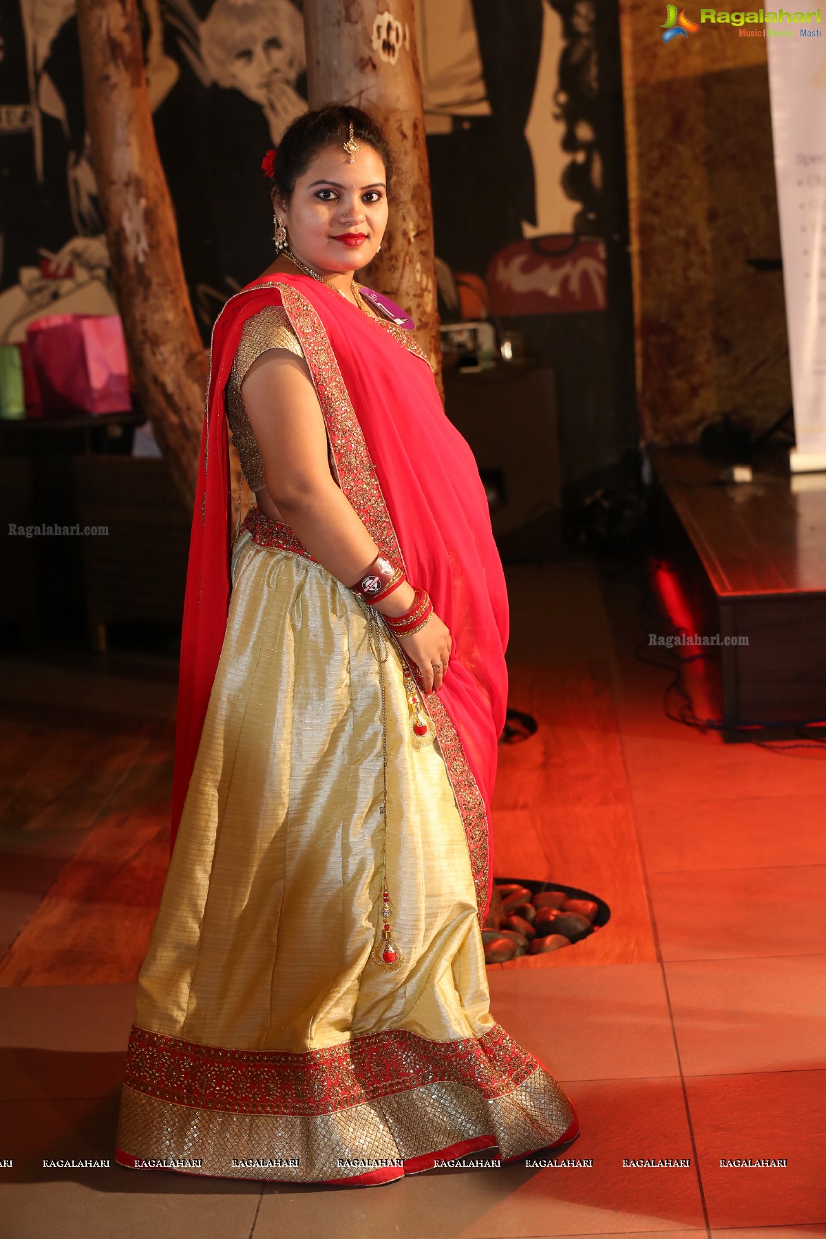 Pregnant Women Ramp Walk and Fashion Show by KIMS Cuddles at Heart Cup Cafe