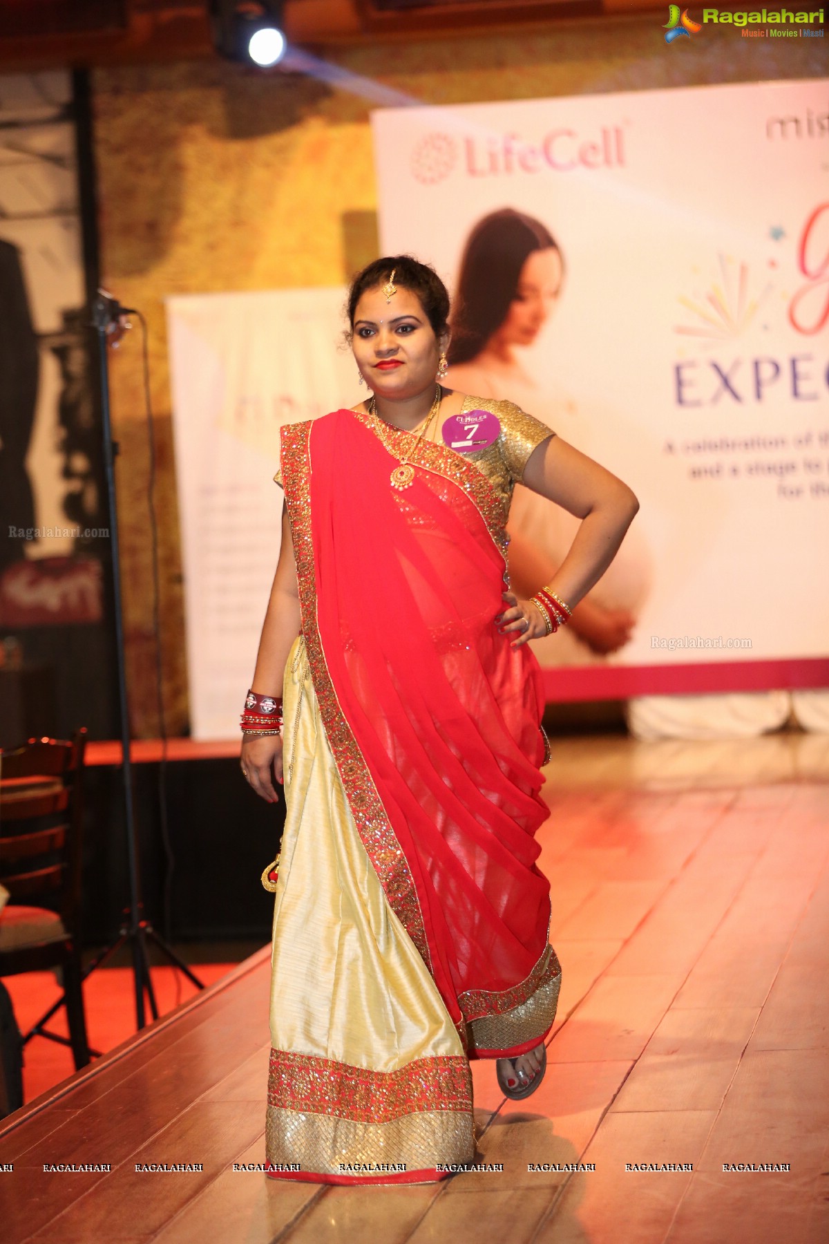 Pregnant Women Ramp Walk and Fashion Show by KIMS Cuddles at Heart Cup Cafe