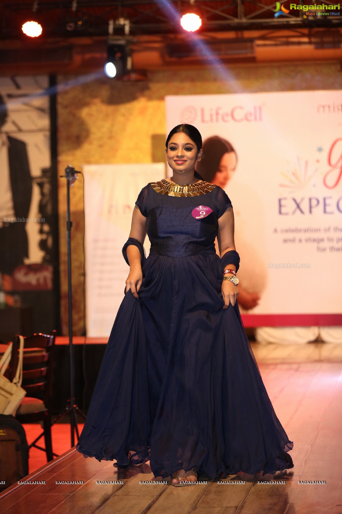 Pregnant Women Ramp Walk and Fashion Show by KIMS Cuddles at Heart Cup Cafe