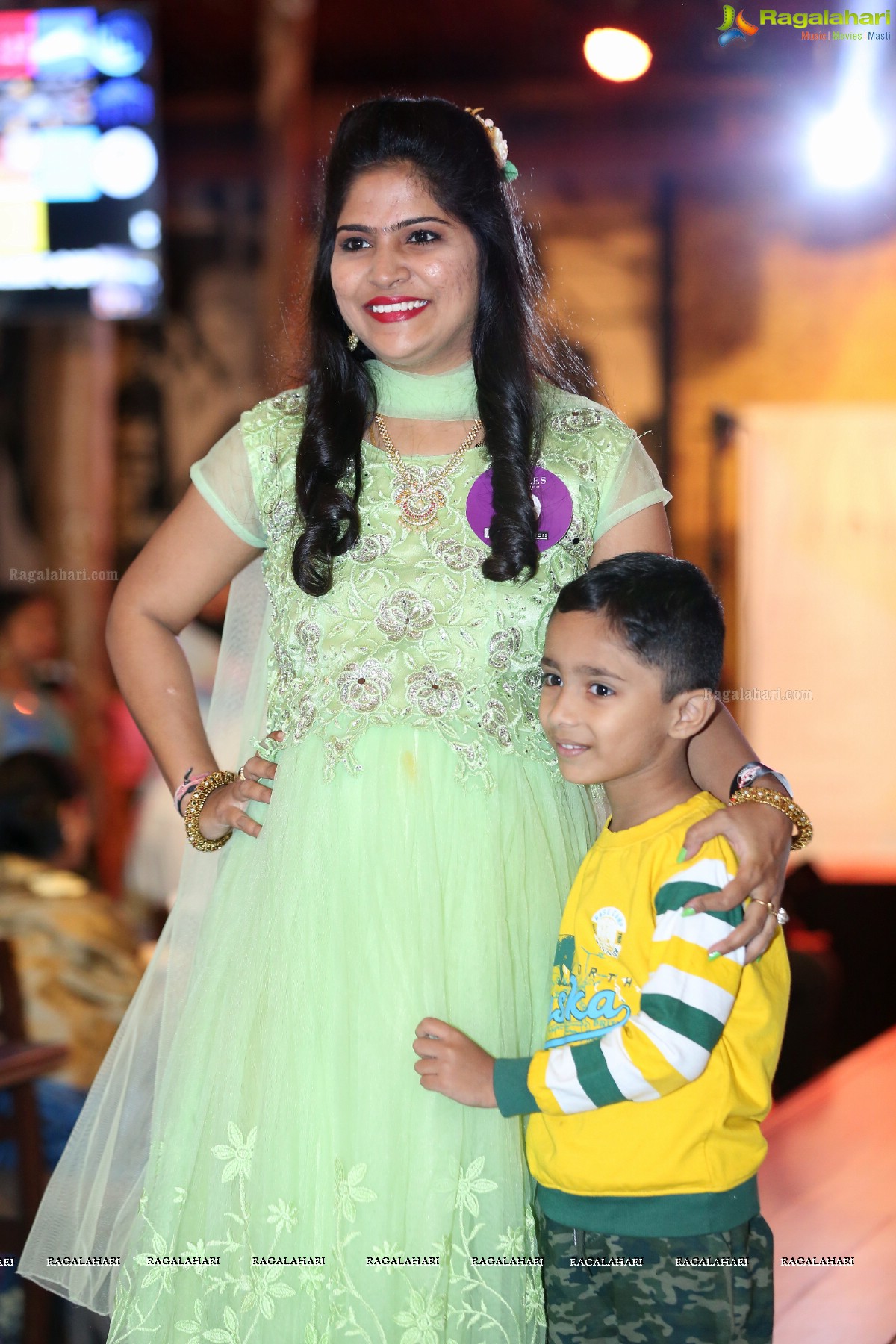 Pregnant Women Ramp Walk and Fashion Show by KIMS Cuddles at Heart Cup Cafe