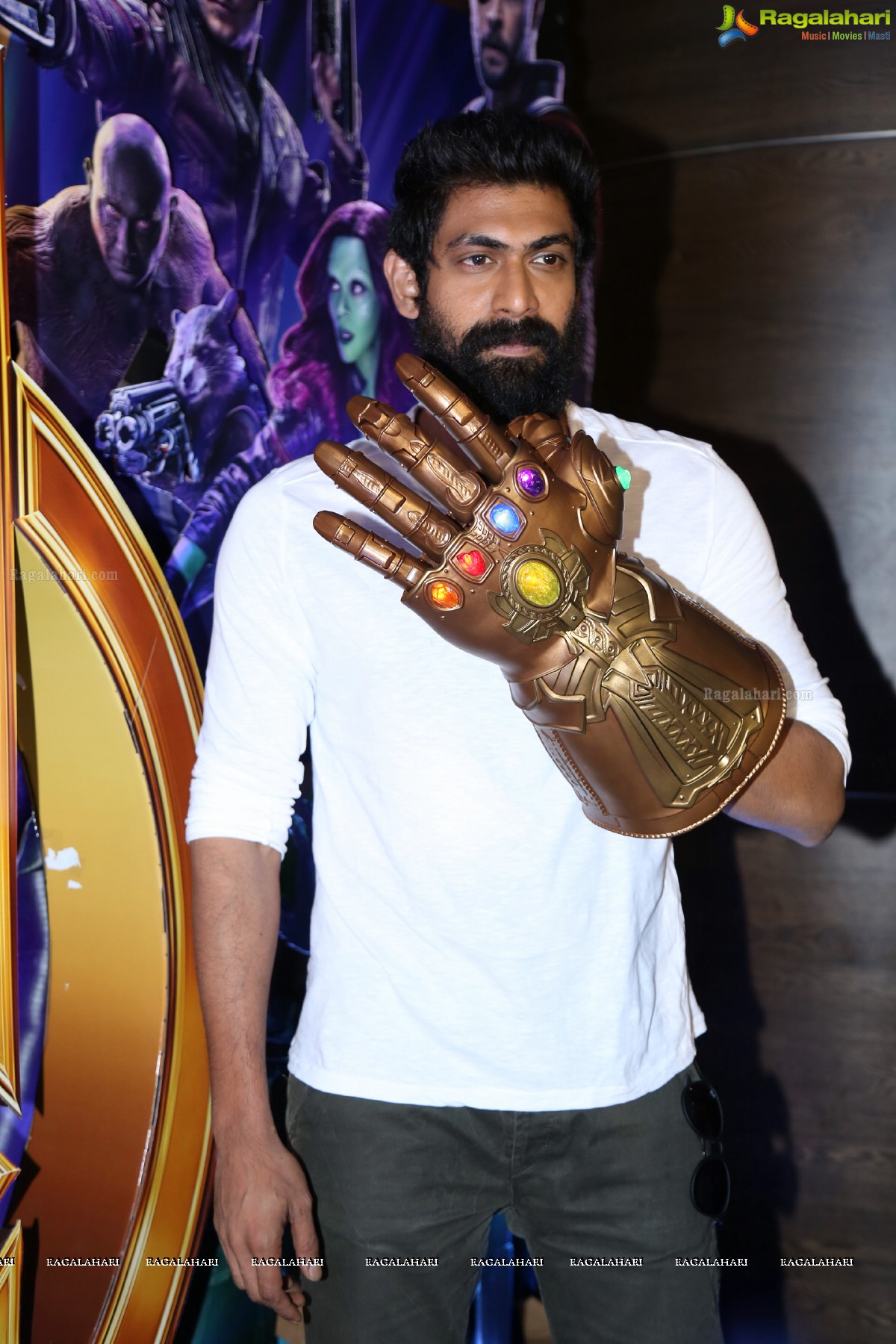 'Avengers Infinity War' Press Meet by Rana Daggubati at PVR Cinemas