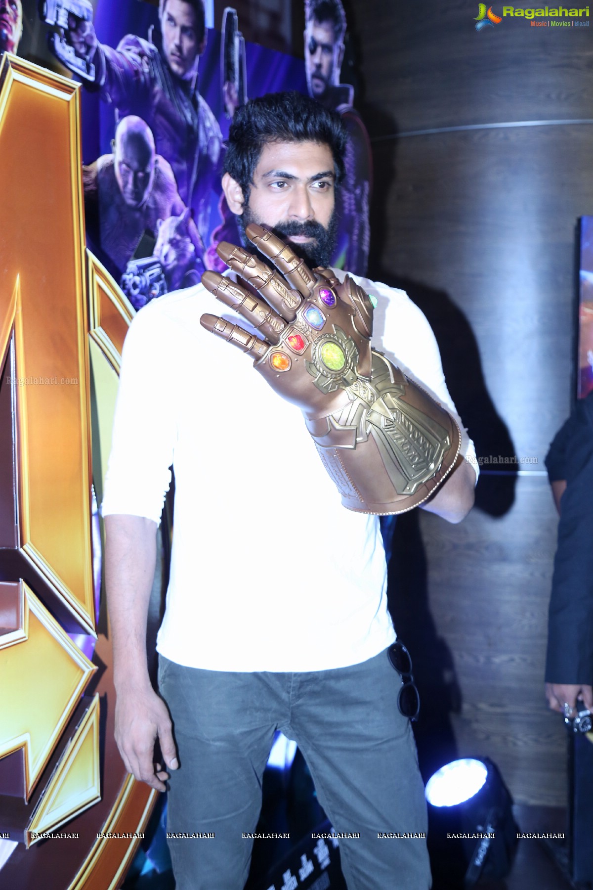 'Avengers Infinity War' Press Meet by Rana Daggubati at PVR Cinemas