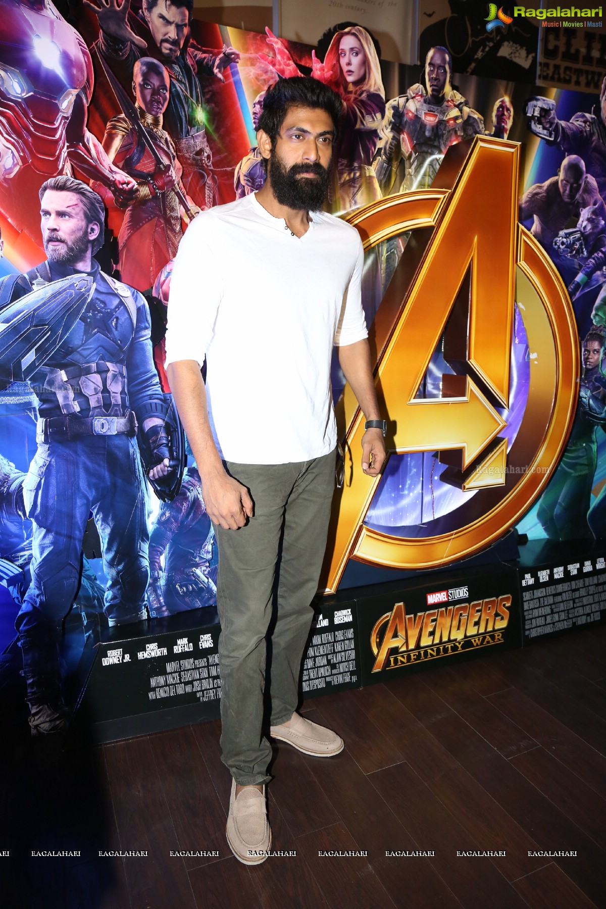 'Avengers Infinity War' Press Meet by Rana Daggubati at PVR Cinemas