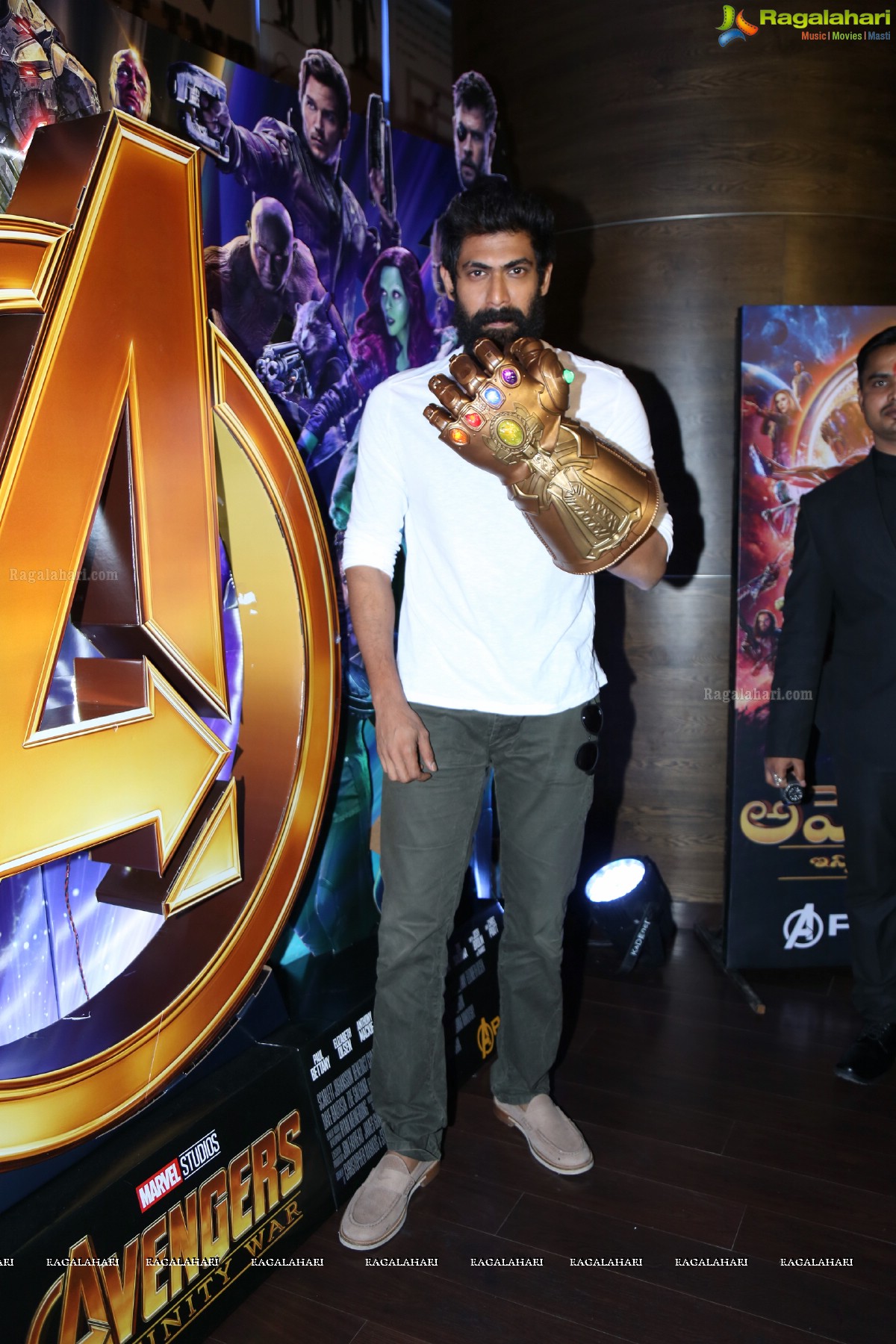 'Avengers Infinity War' Press Meet by Rana Daggubati at PVR Cinemas