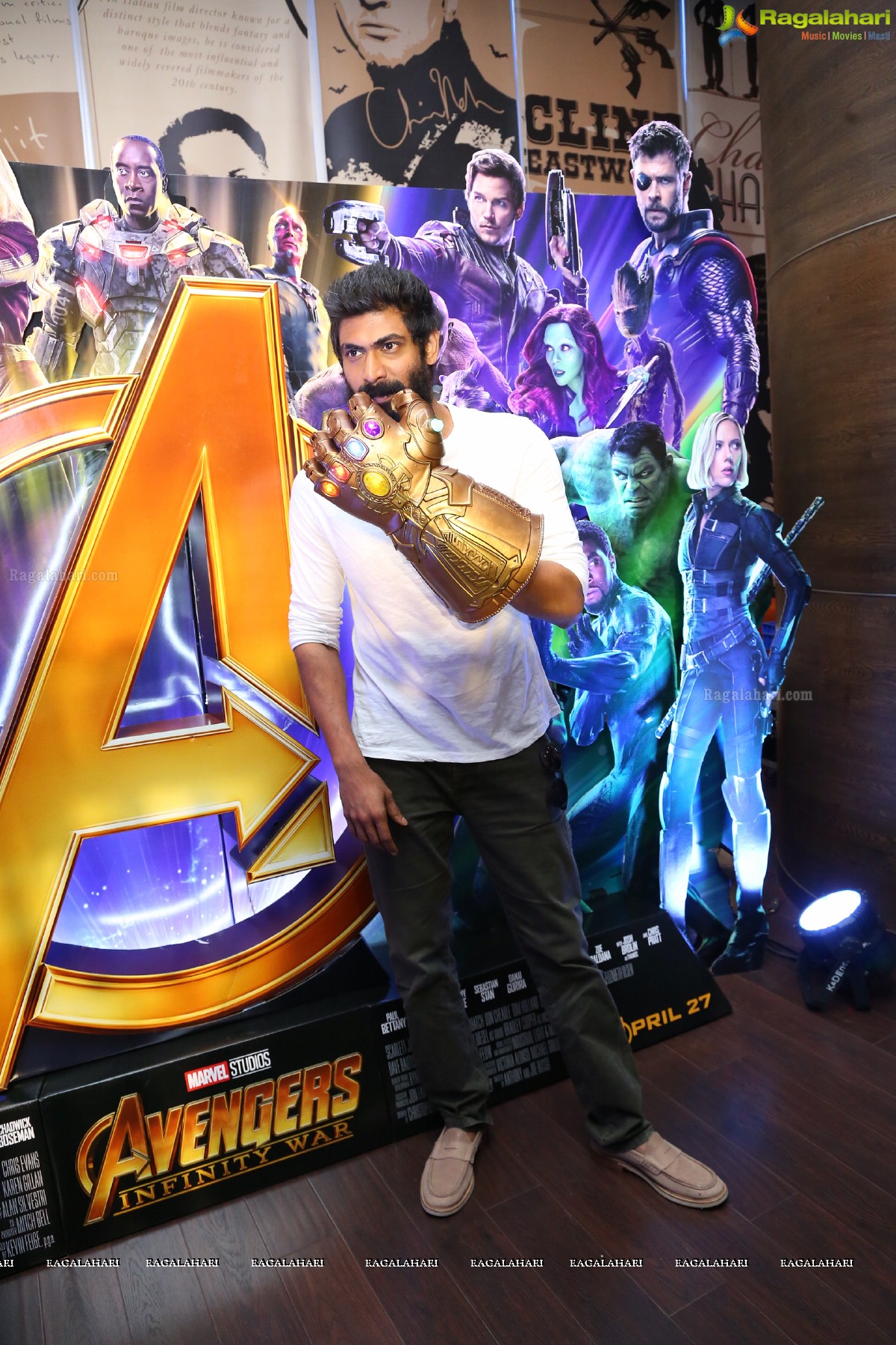 'Avengers Infinity War' Press Meet by Rana Daggubati at PVR Cinemas