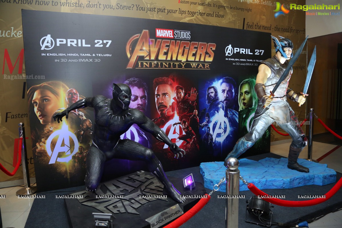 'Avengers Infinity War' Press Meet by Rana Daggubati at PVR Cinemas