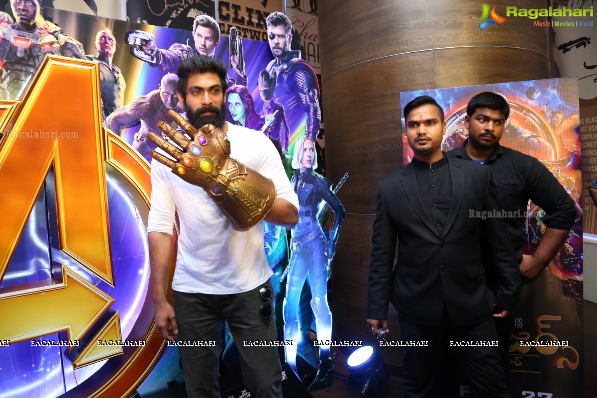 'Avengers Infinity War' Press Meet by Rana Daggubati at PVR Cinemas