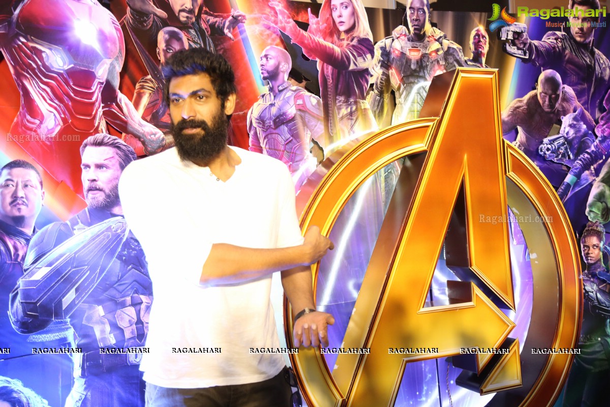 'Avengers Infinity War' Press Meet by Rana Daggubati at PVR Cinemas