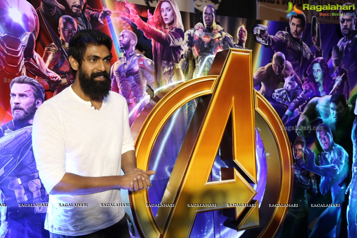 'Avengers Infinity War' Press Meet by Rana Daggubati at PVR Cinemas