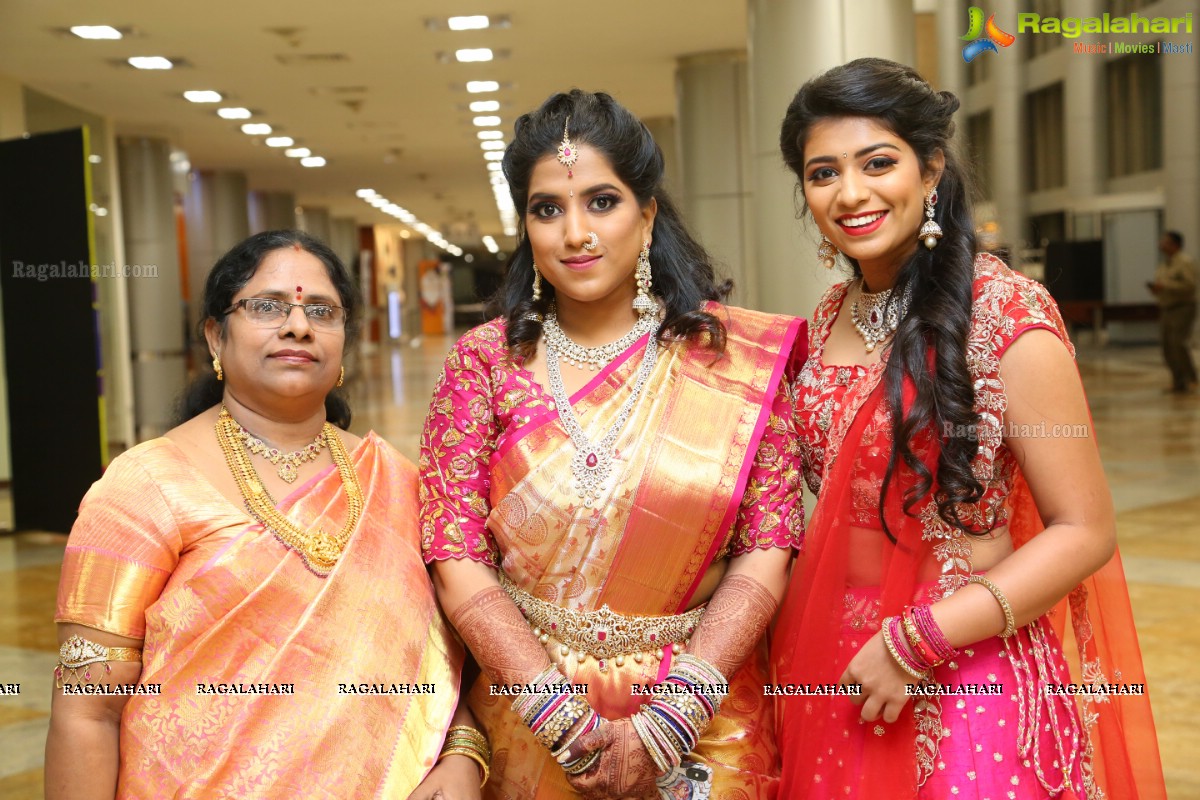 Grand Engagement Ceremony of Sai Priya Sattoor and Abhilash Malagani