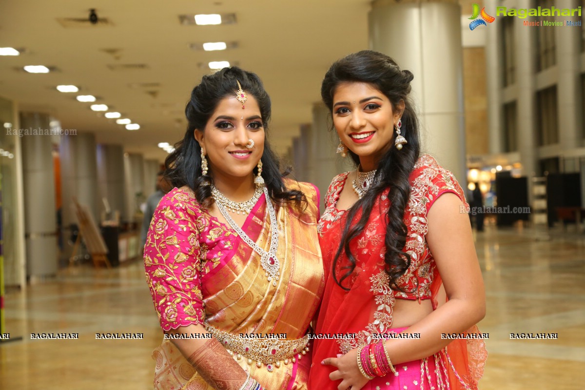 Grand Engagement Ceremony of Sai Priya Sattoor and Abhilash Malagani