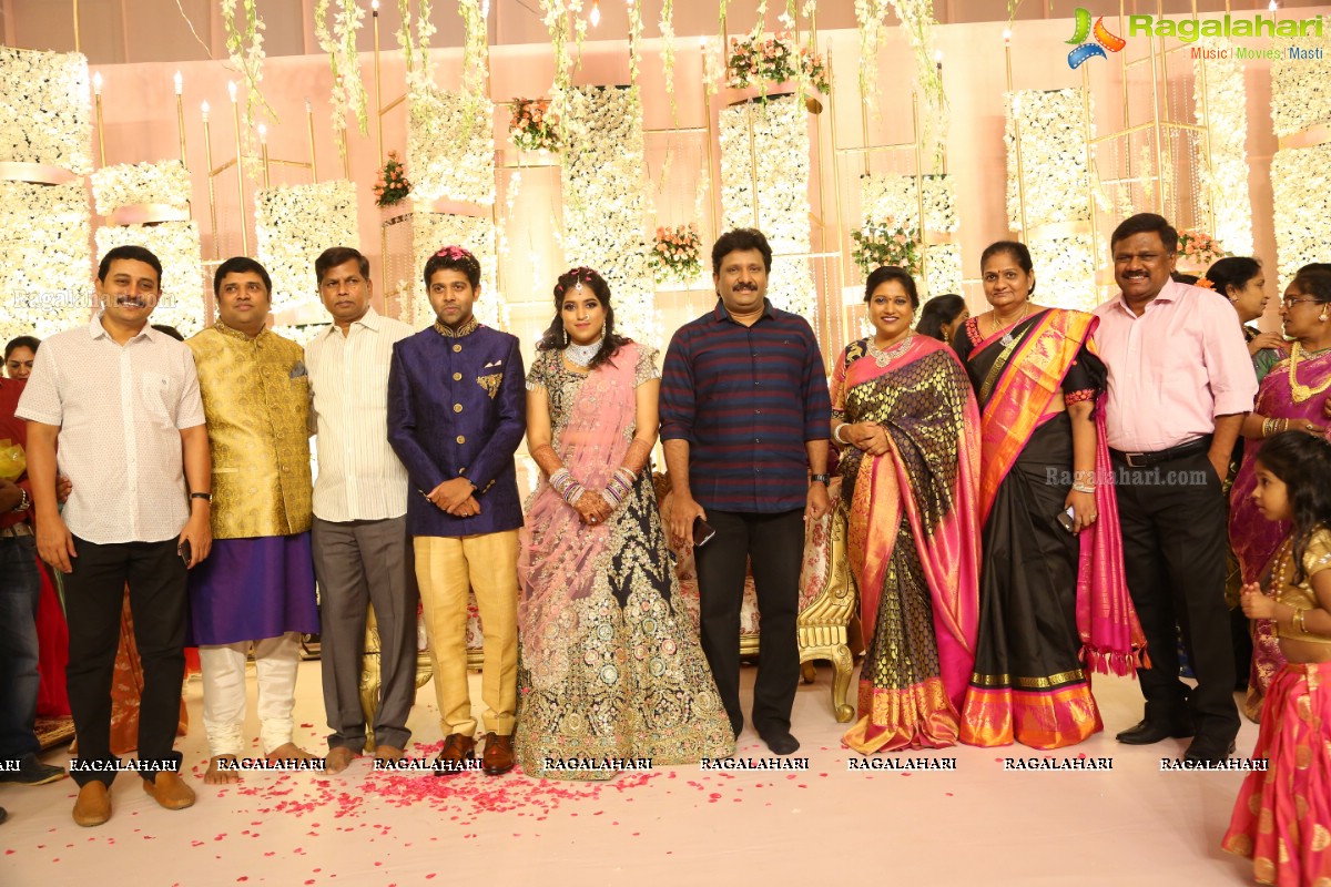 Grand Engagement Ceremony of Sai Priya Sattoor and Abhilash Malagani