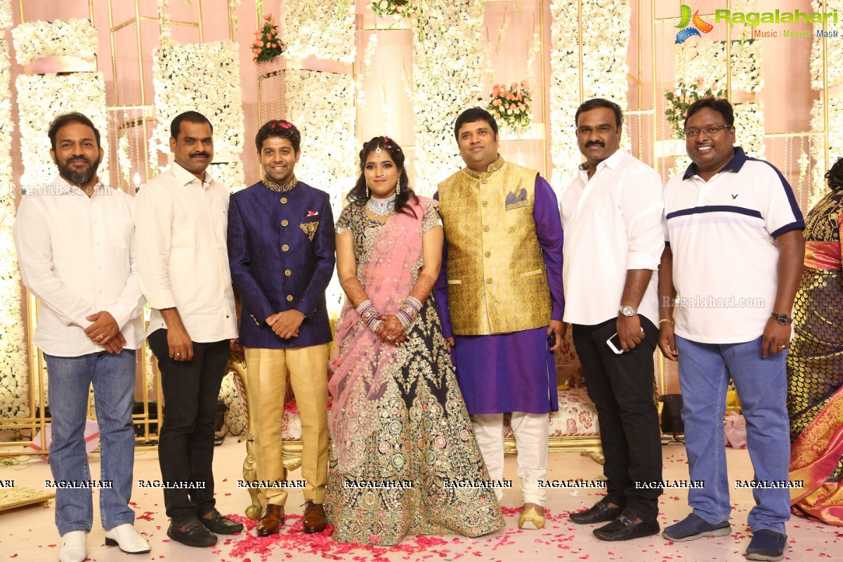 Grand Engagement Ceremony of Sai Priya Sattoor and Abhilash Malagani