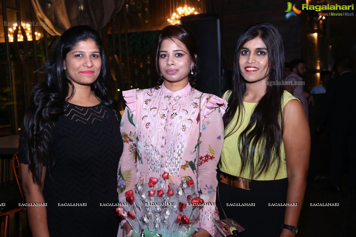 Sucharitha Reddy-Anil 10th Wedding Anniversary Celebrations at Farzi Cafe