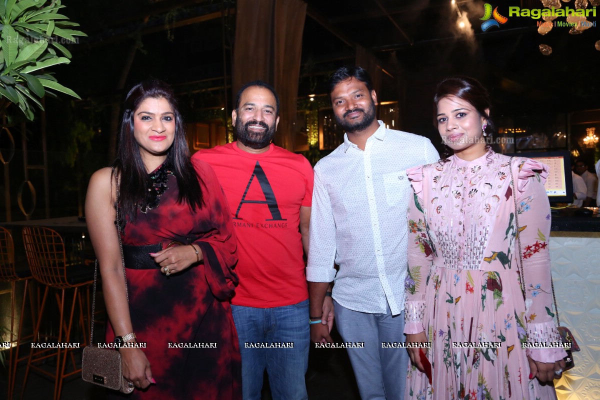 Sucharitha Reddy-Anil 10th Wedding Anniversary Celebrations at Farzi Cafe