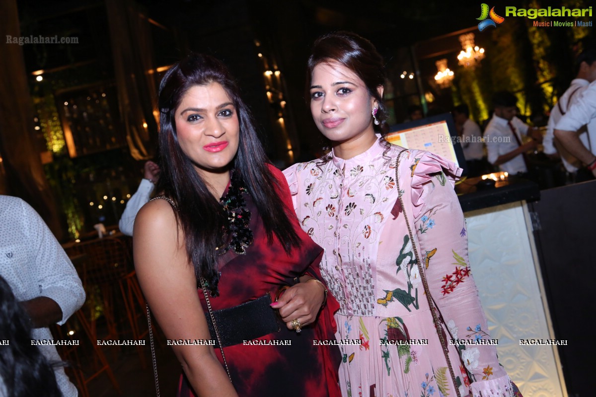 Sucharitha Reddy-Anil 10th Wedding Anniversary Celebrations at Farzi Cafe