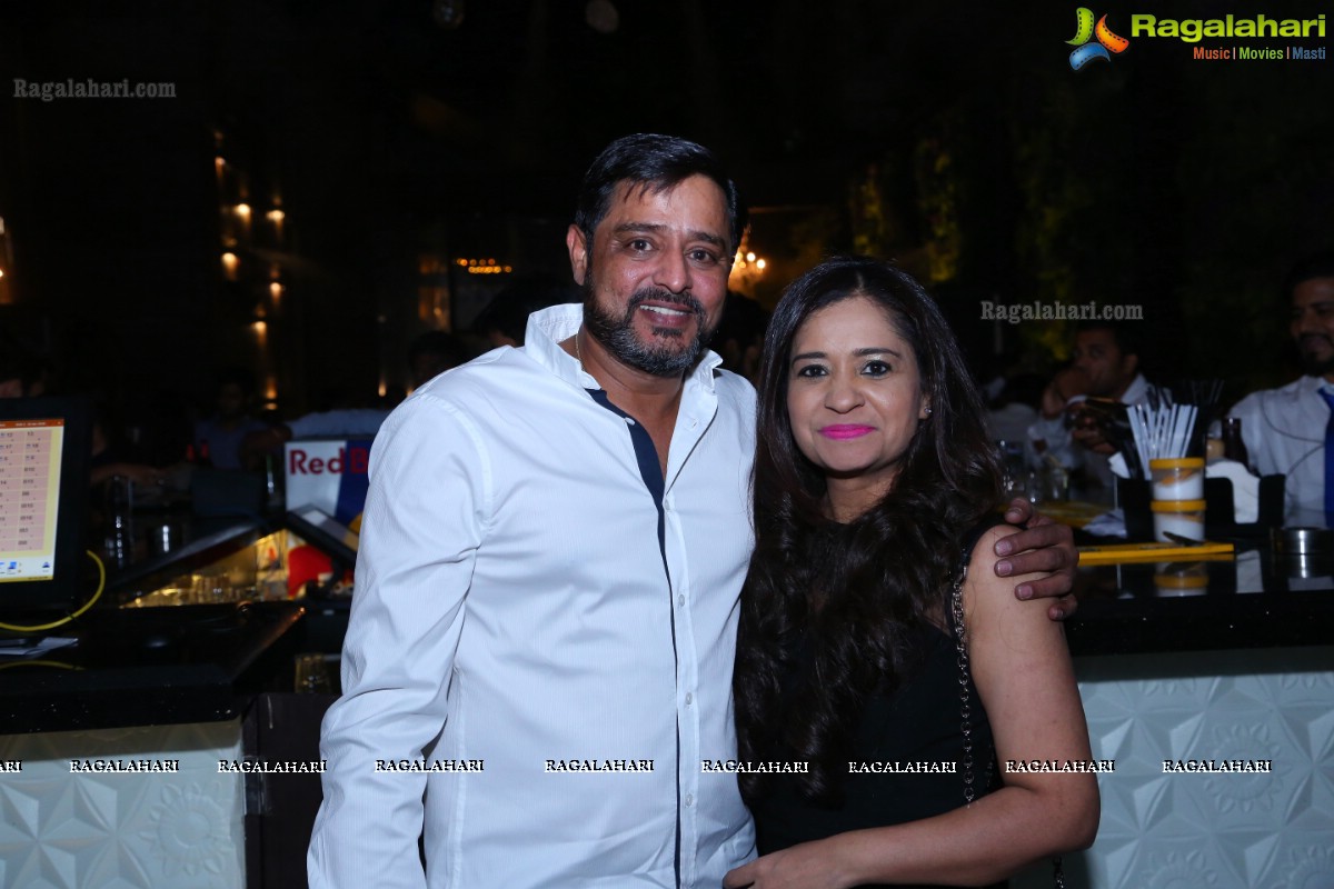 Sucharitha Reddy-Anil 10th Wedding Anniversary Celebrations at Farzi Cafe