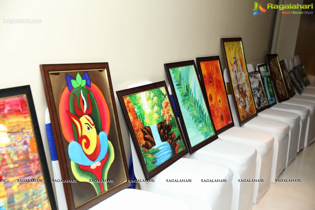 Swayamkrushi's Varnavanam, the artistic expression of persons with Autism Art Exhibition