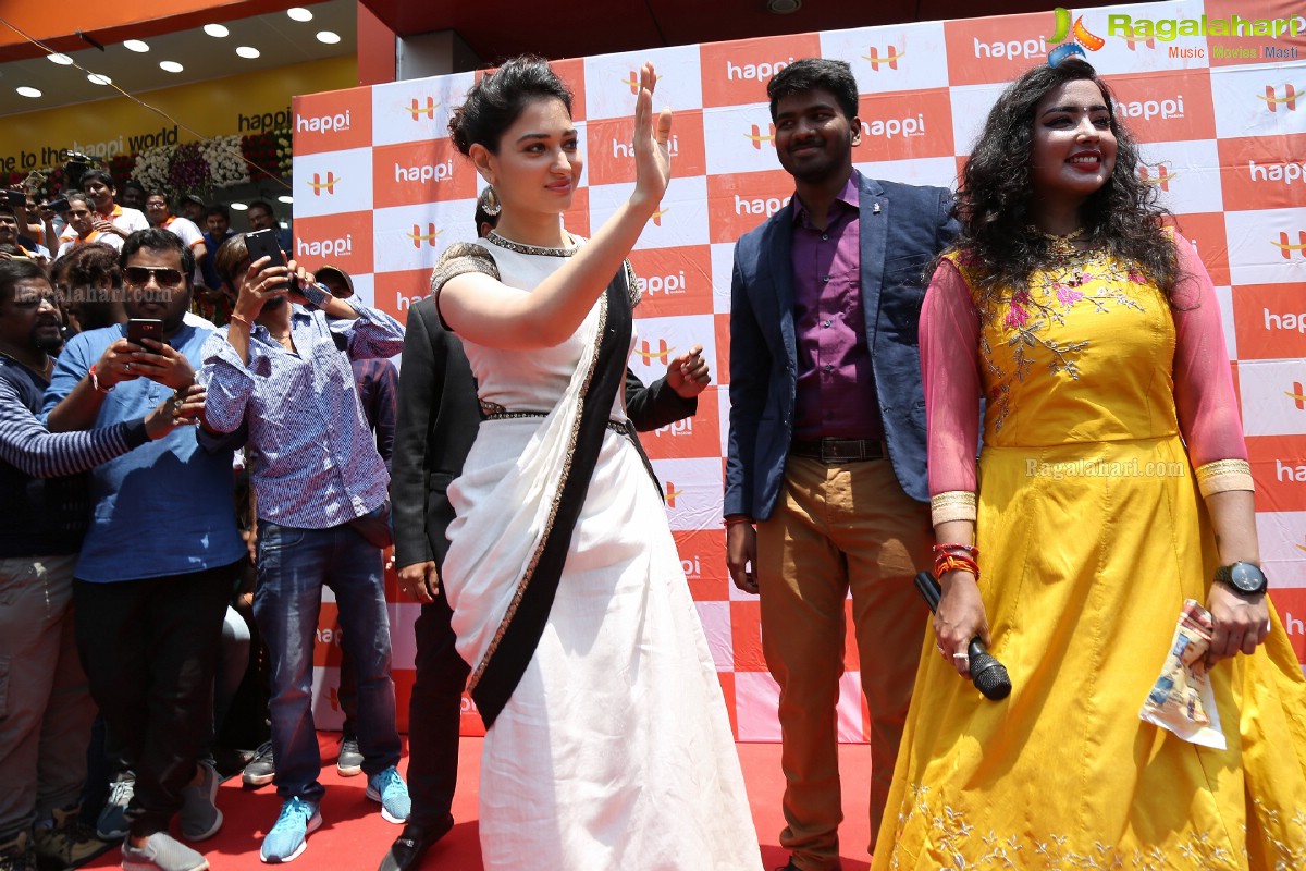 Tamannaah launches Happi Mobiles Store in Kurnool