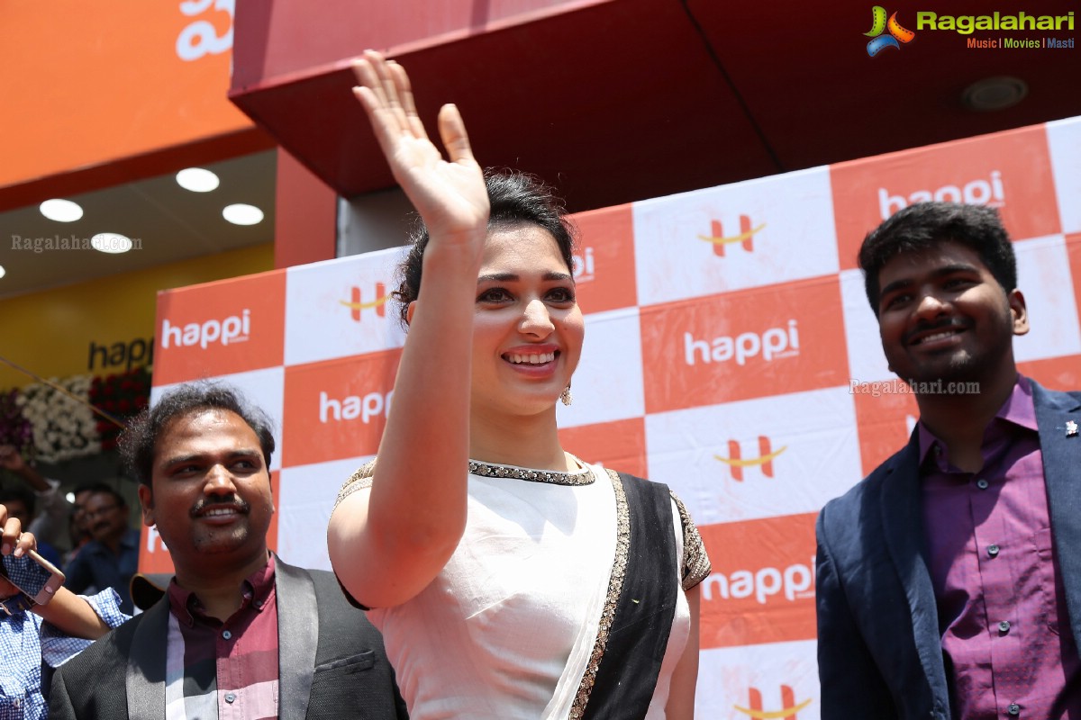 Tamannaah launches Happi Mobiles Store in Kurnool
