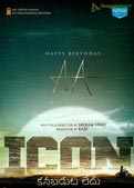 ICON Allu Arjun Birthday Wishes Poster
