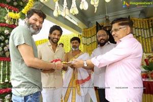 Allu Arjun - Trvikramâ€™s Film Muhurat