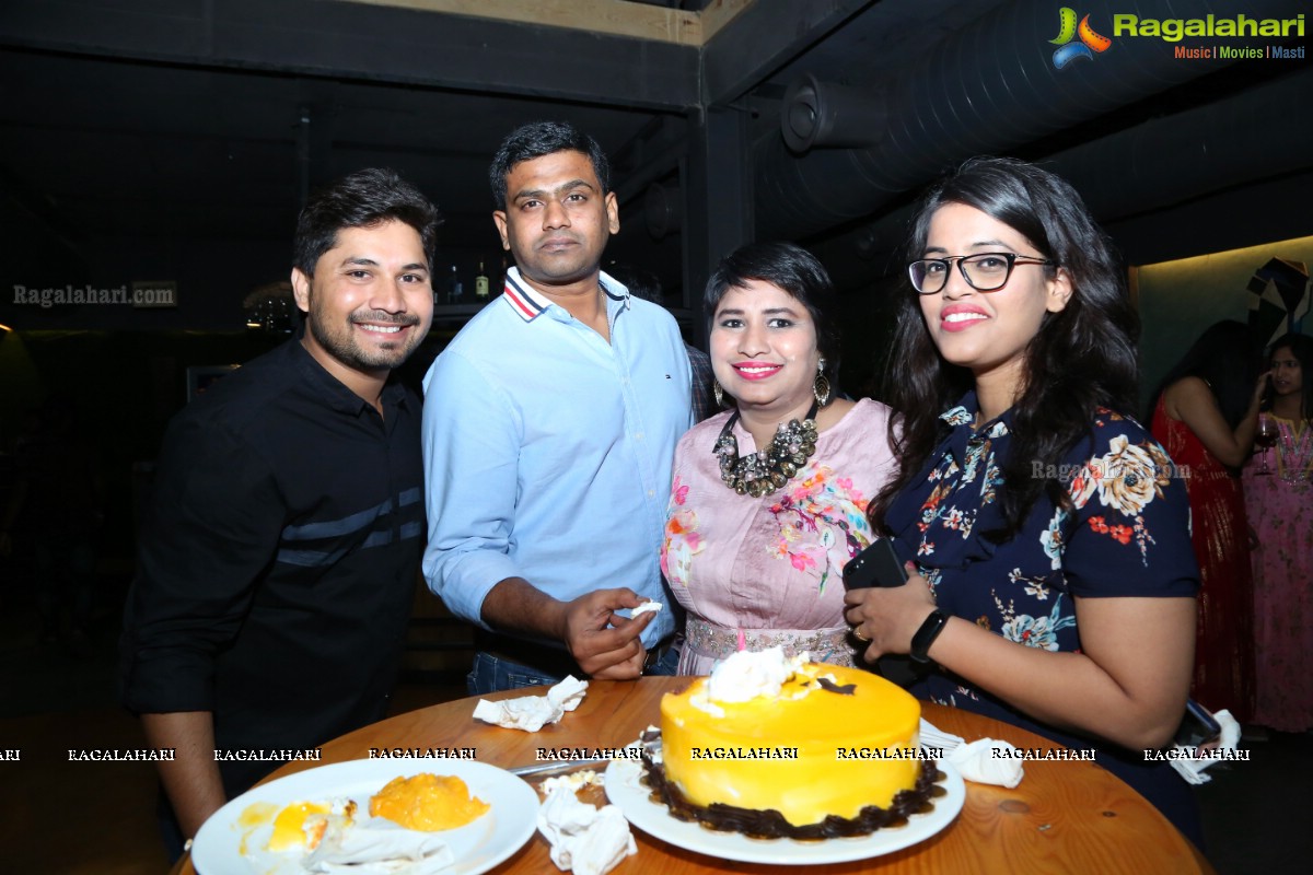 Akhil & Swetha's 12th Wedding Anniversary And Akhil's Bringing-In Birthday at Sound Garden Cafe, Kondapur in Hyderabad