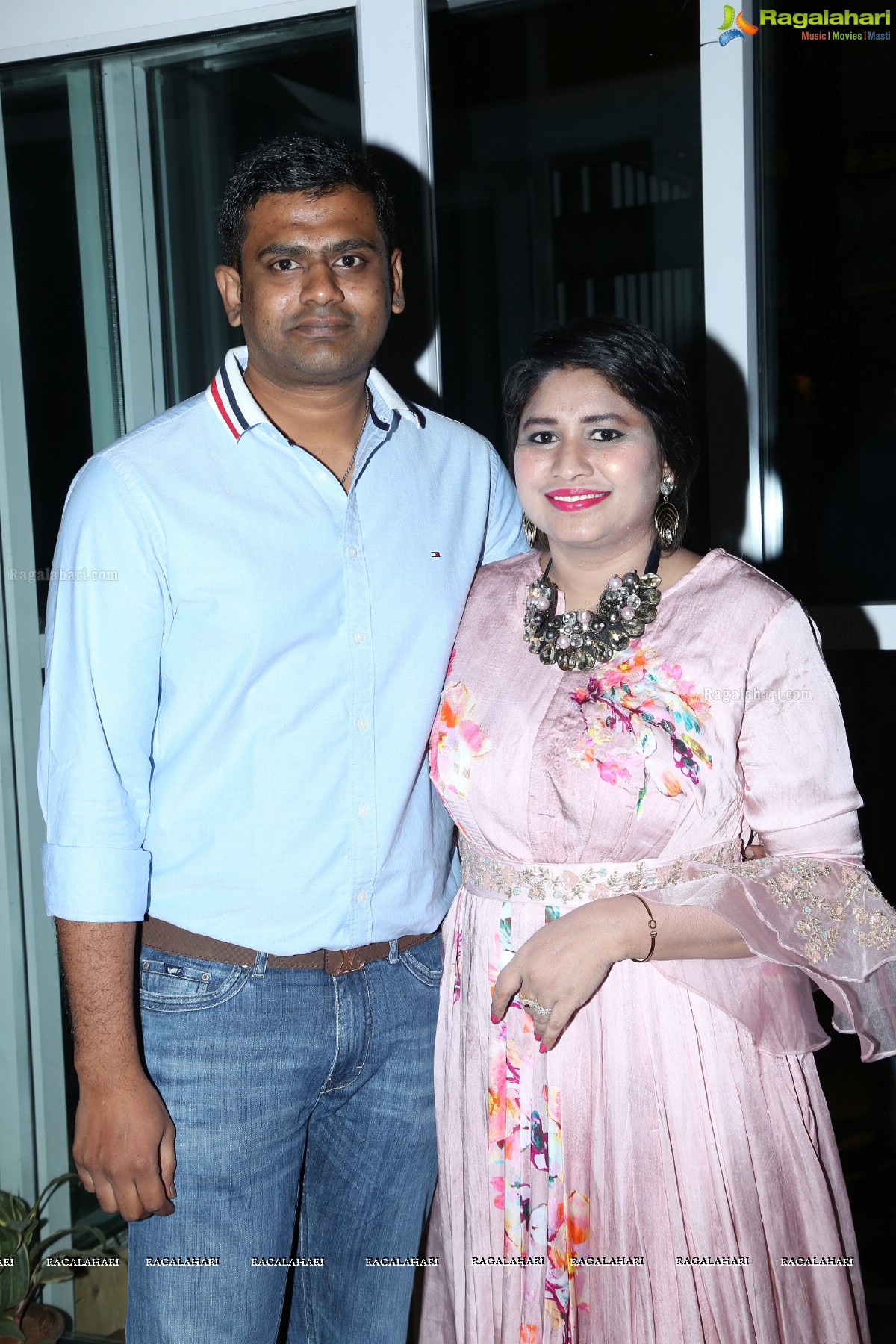 Akhil & Swetha's 12th Wedding Anniversary And Akhil's Bringing-In Birthday at Sound Garden Cafe, Kondapur in Hyderabad