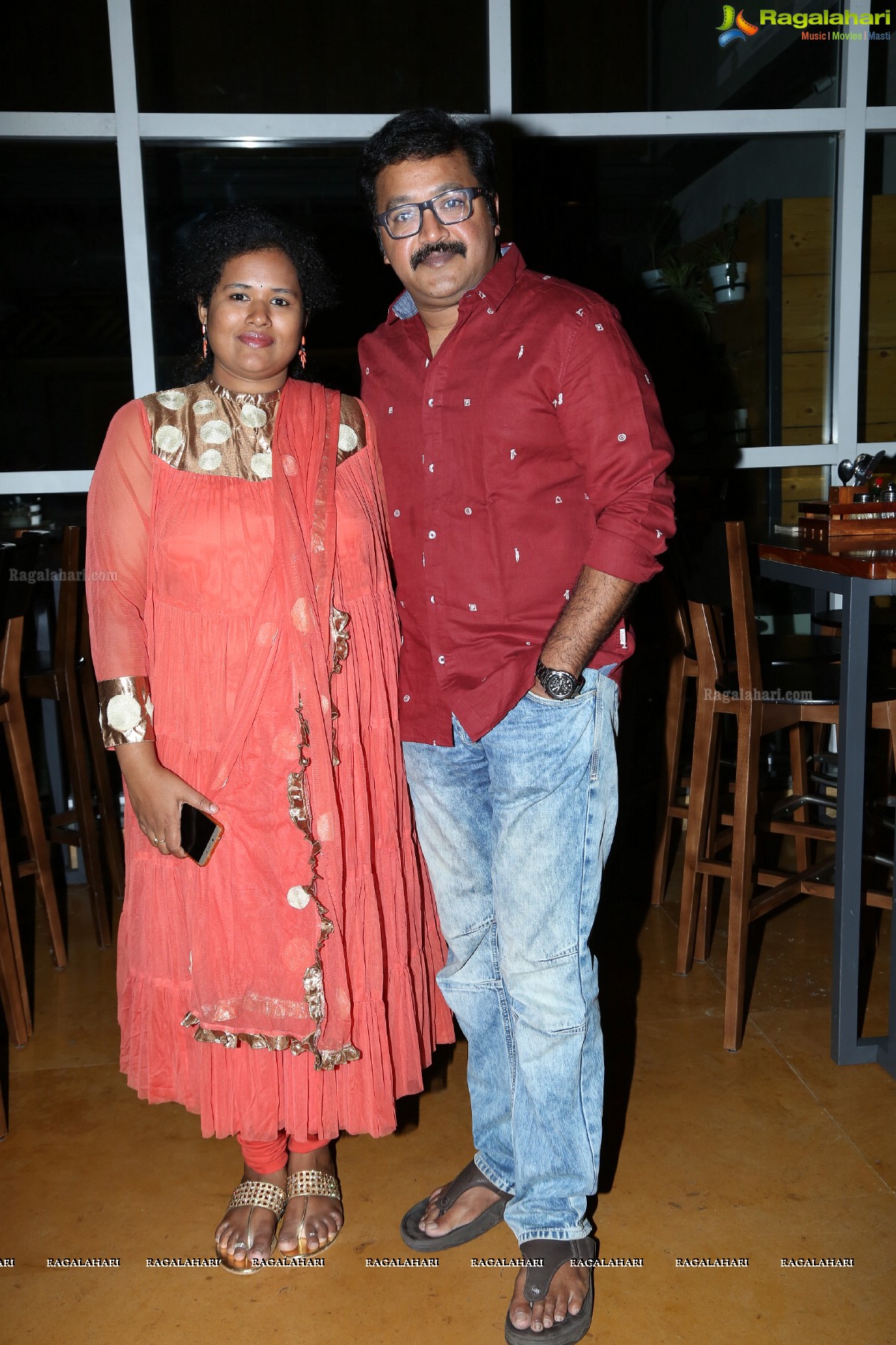 Akhil & Swetha's 12th Wedding Anniversary And Akhil's Bringing-In Birthday at Sound Garden Cafe, Kondapur in Hyderabad