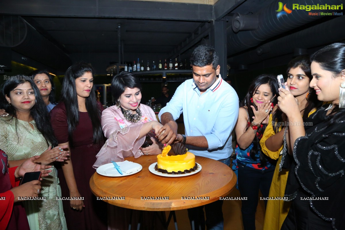 Akhil & Swetha's 12th Wedding Anniversary And Akhil's Bringing-In Birthday at Sound Garden Cafe, Kondapur in Hyderabad