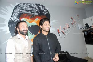 Allu Arjun Unveils Navdeep's C-Space