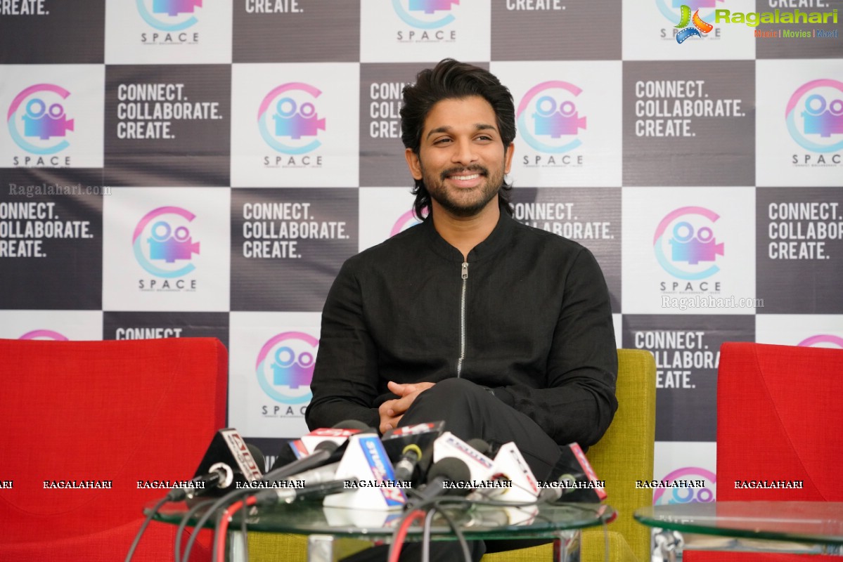 Allu Arjun Unveils Navdeep's C-Space - Nation's First Incubator for Film & Media Professionals