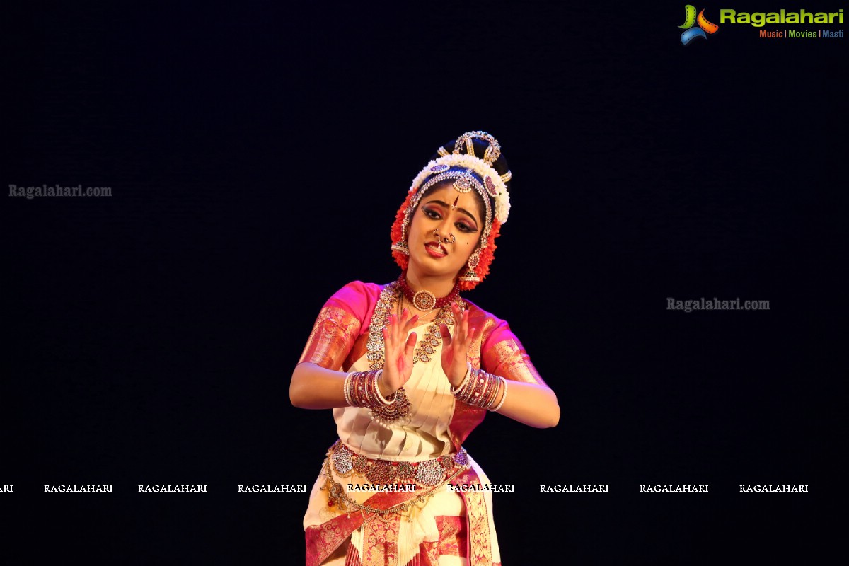 Kuchipudi Rangapravesam of Ananya Ajit Kumar at Shilpakala Vedika