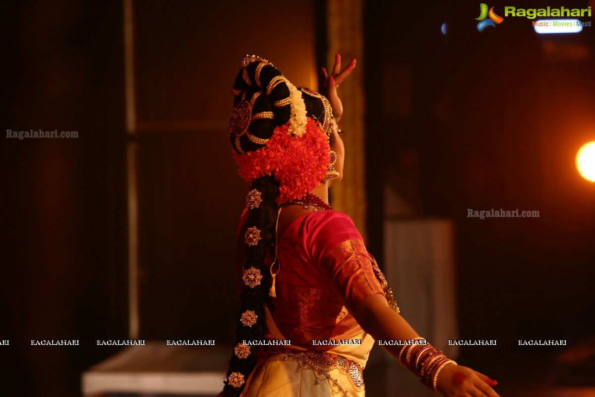 Kuchipudi Rangapravesam of Ananya Ajit Kumar at Shilpakala Vedika