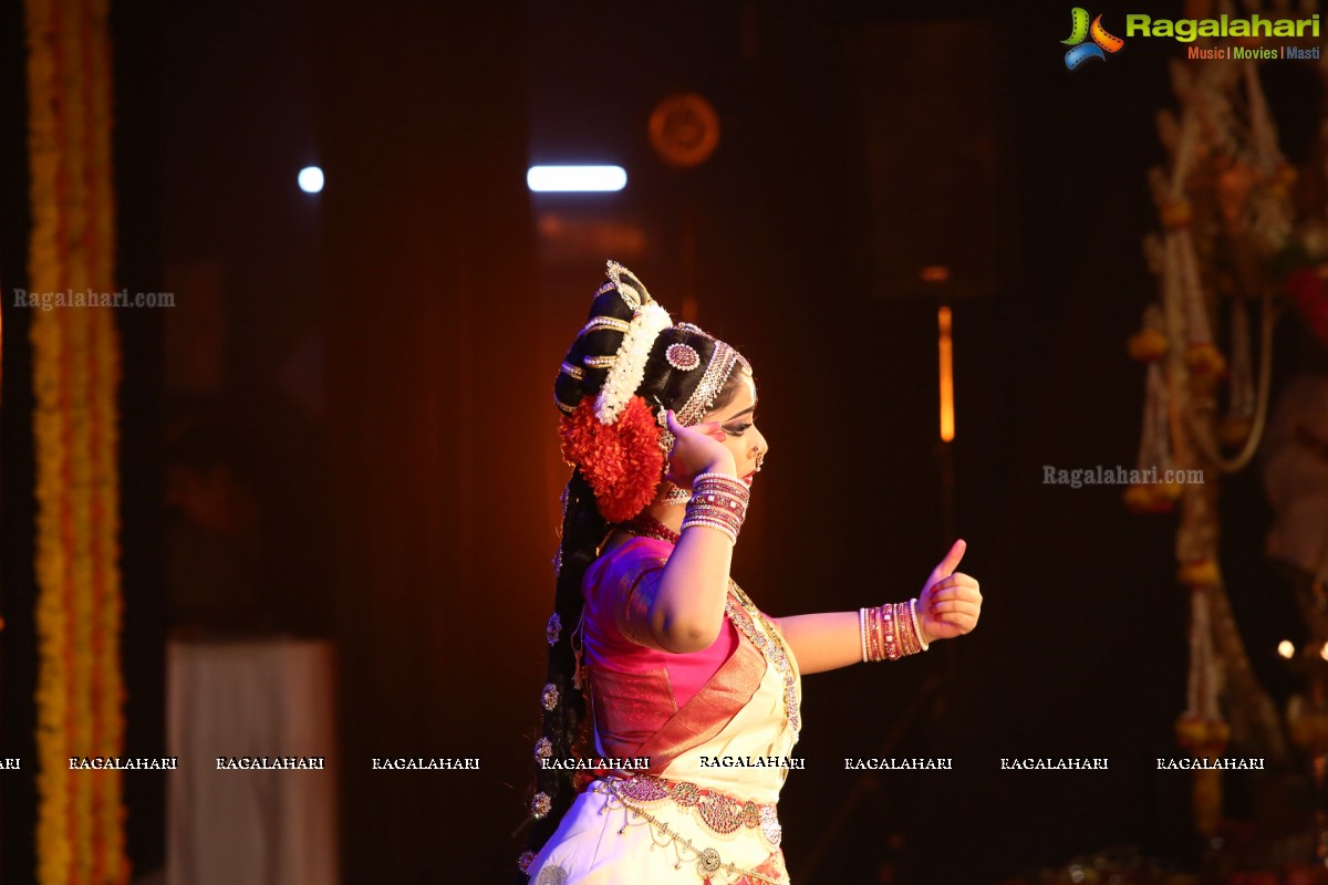 Kuchipudi Rangapravesam of Ananya Ajit Kumar at Shilpakala Vedika