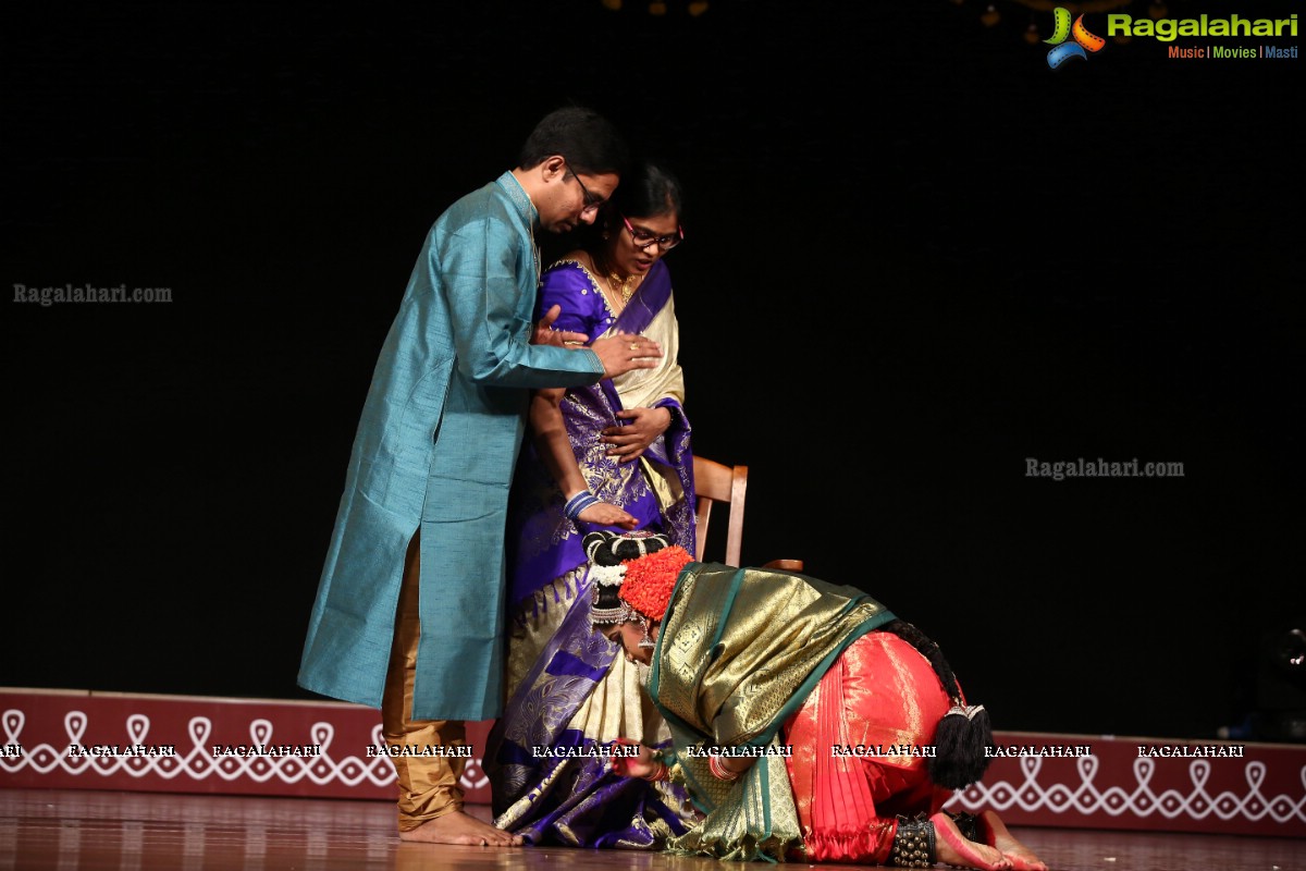 Kuchipudi Rangapravesam of Ananya Ajit Kumar at Shilpakala Vedika