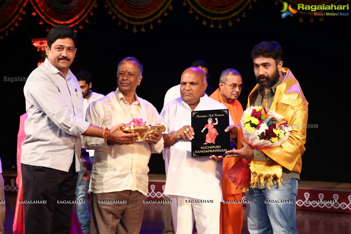 Kuchipudi Rangapravesam of Ananya Ajit Kumar at Shilpakala Vedika