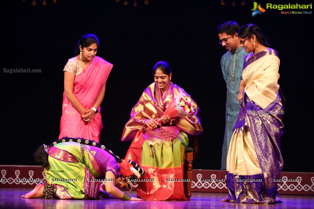 Kuchipudi Rangapravesam of Ananya Ajit Kumar at Shilpakala Vedika