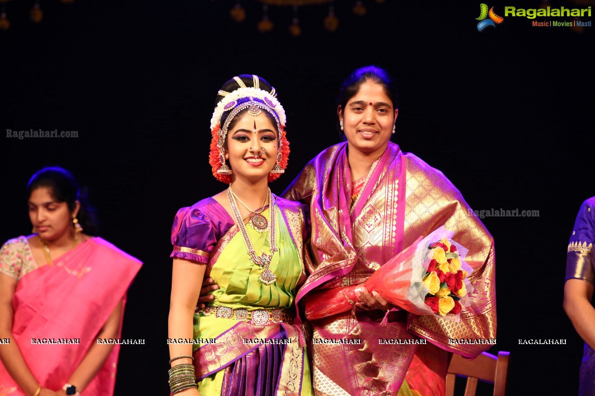 Kuchipudi Rangapravesam of Ananya Ajit Kumar at Shilpakala Vedika