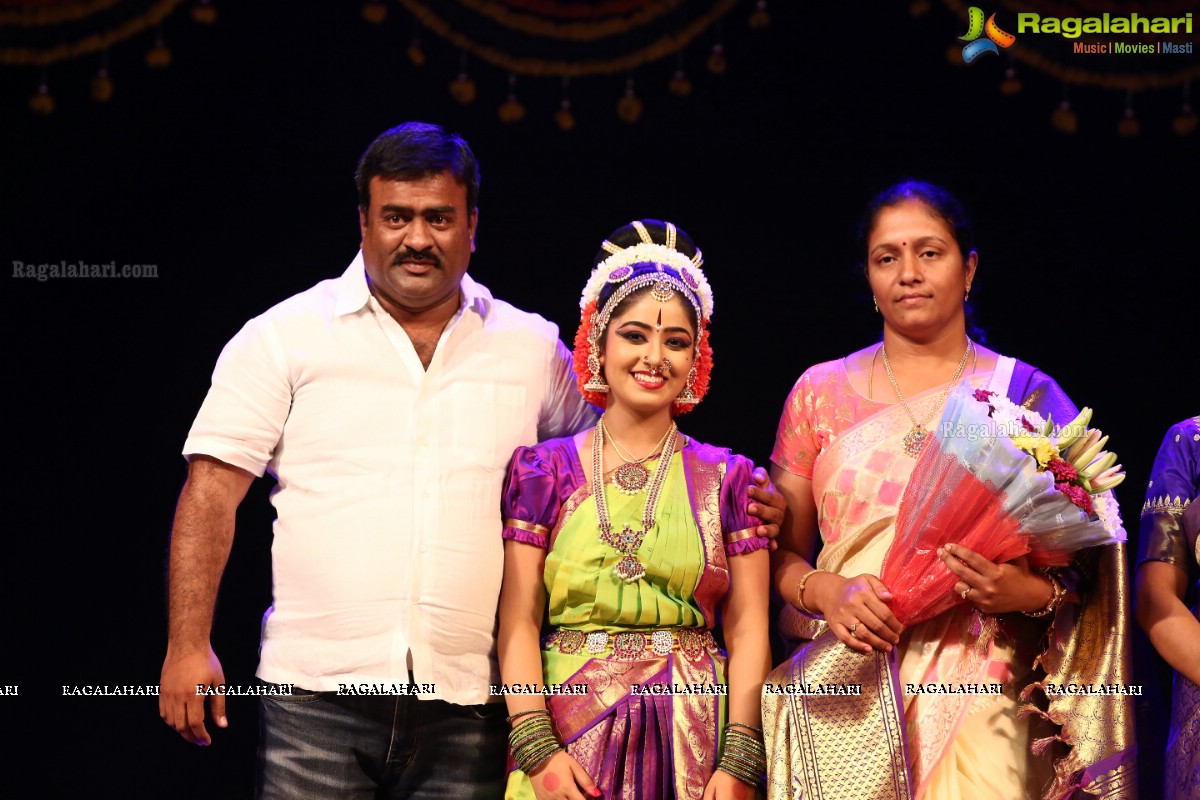 Kuchipudi Rangapravesam of Ananya Ajit Kumar at Shilpakala Vedika