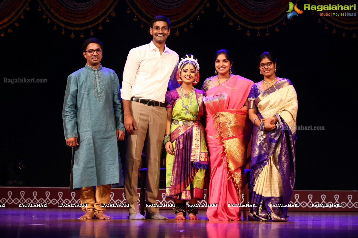 Kuchipudi Rangapravesam of Ananya Ajit Kumar at Shilpakala Vedika