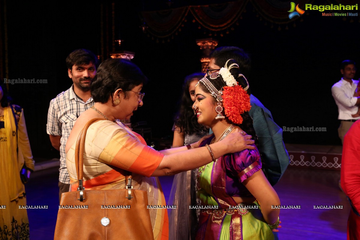 Kuchipudi Rangapravesam of Ananya Ajit Kumar at Shilpakala Vedika