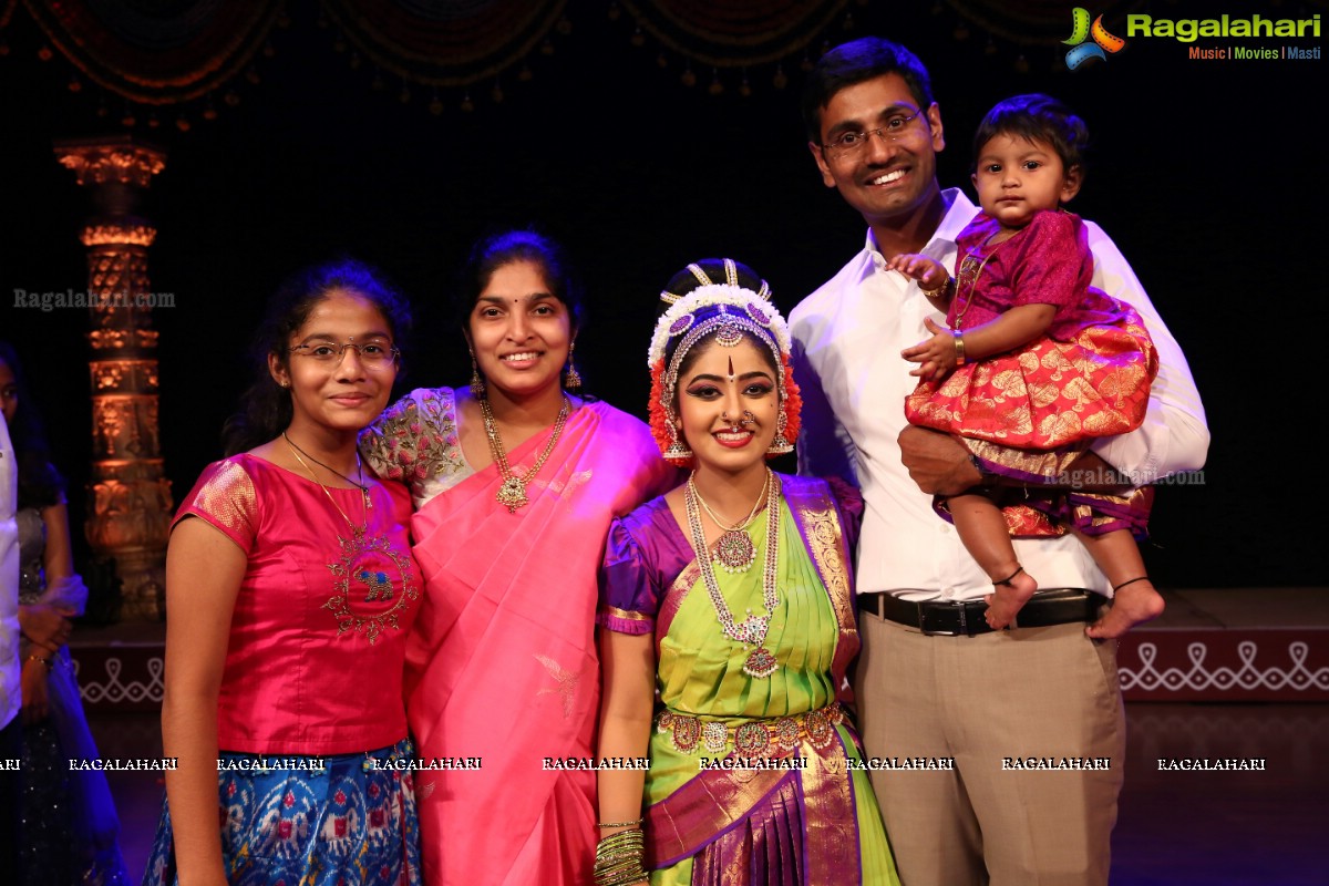 Kuchipudi Rangapravesam of Ananya Ajit Kumar at Shilpakala Vedika