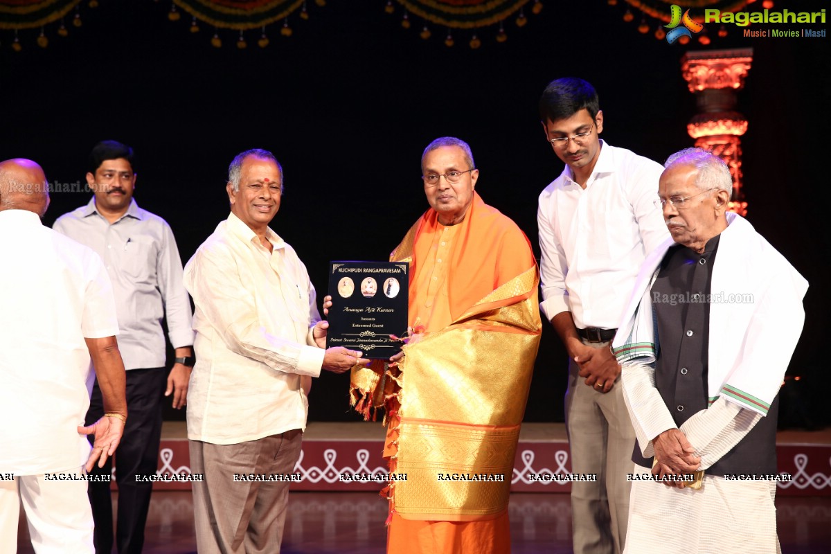 Kuchipudi Rangapravesam of Ananya Ajit Kumar at Shilpakala Vedika