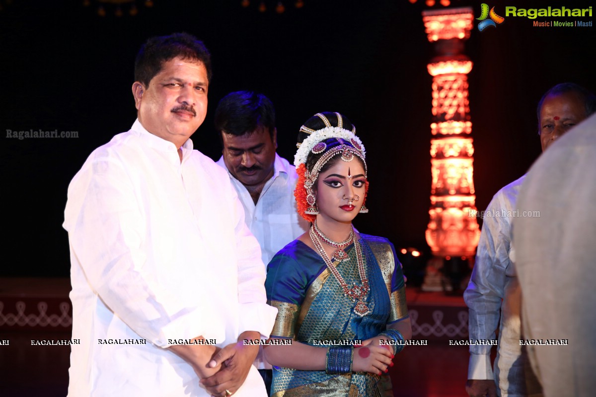 Kuchipudi Rangapravesam of Ananya Ajit Kumar at Shilpakala Vedika