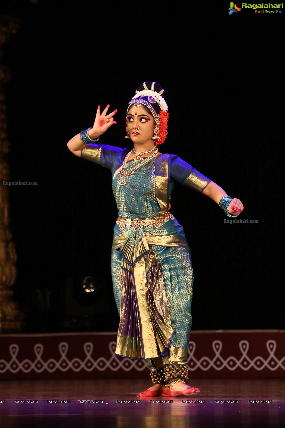 Kuchipudi Rangapravesam of Ananya Ajit Kumar at Shilpakala Vedika